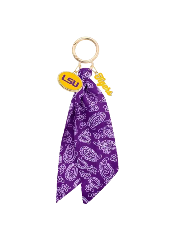 LSU Bag Charm