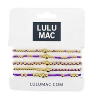 GG Bracelets- Purple/Gold