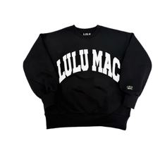 LULU MAC Sweatshirt-Black/White