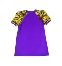 BS Sequin Sleeve Dress