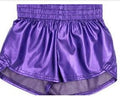 AZ Metallic Shorts-Purple