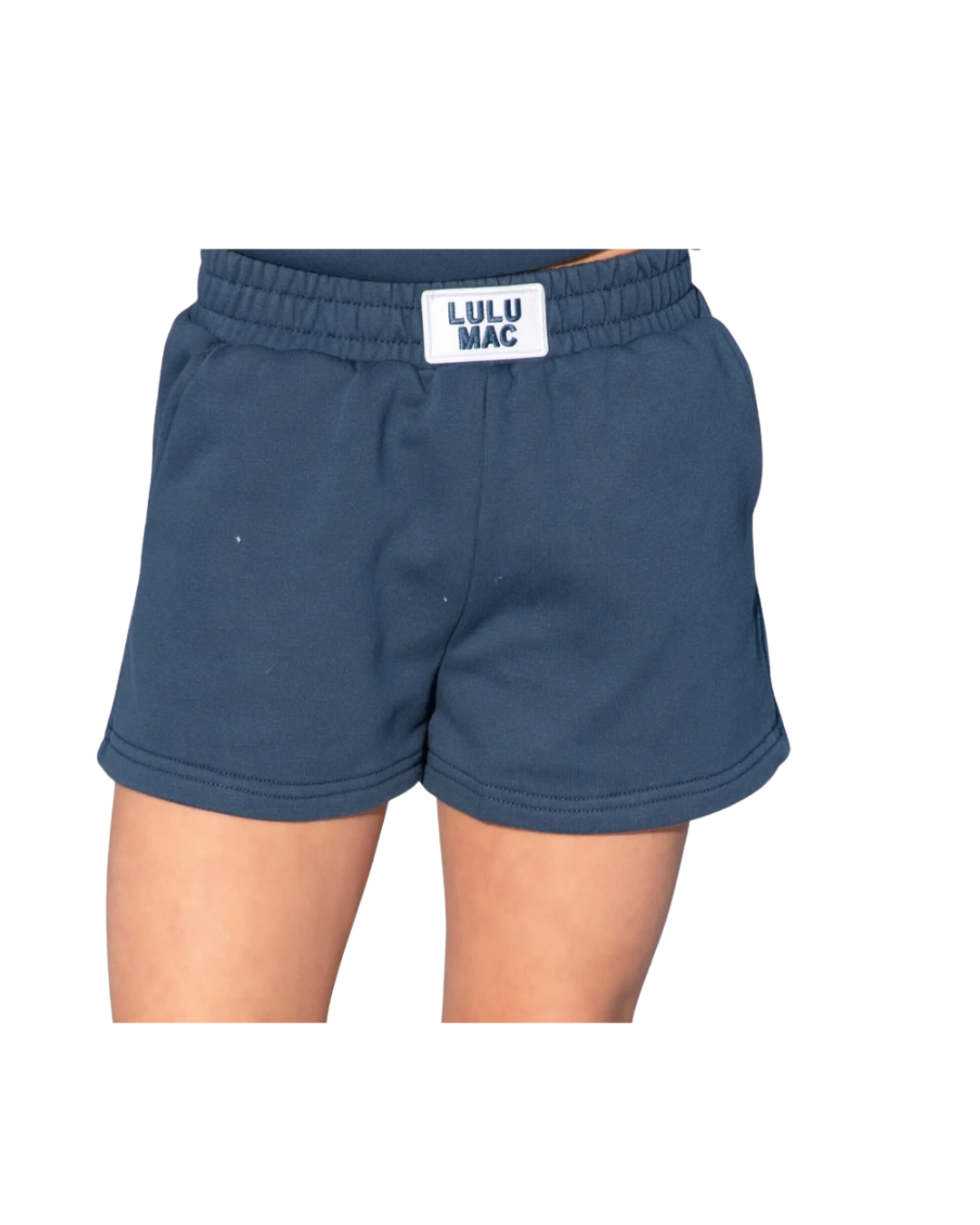 LULU MAC Terry Shorts-Navy