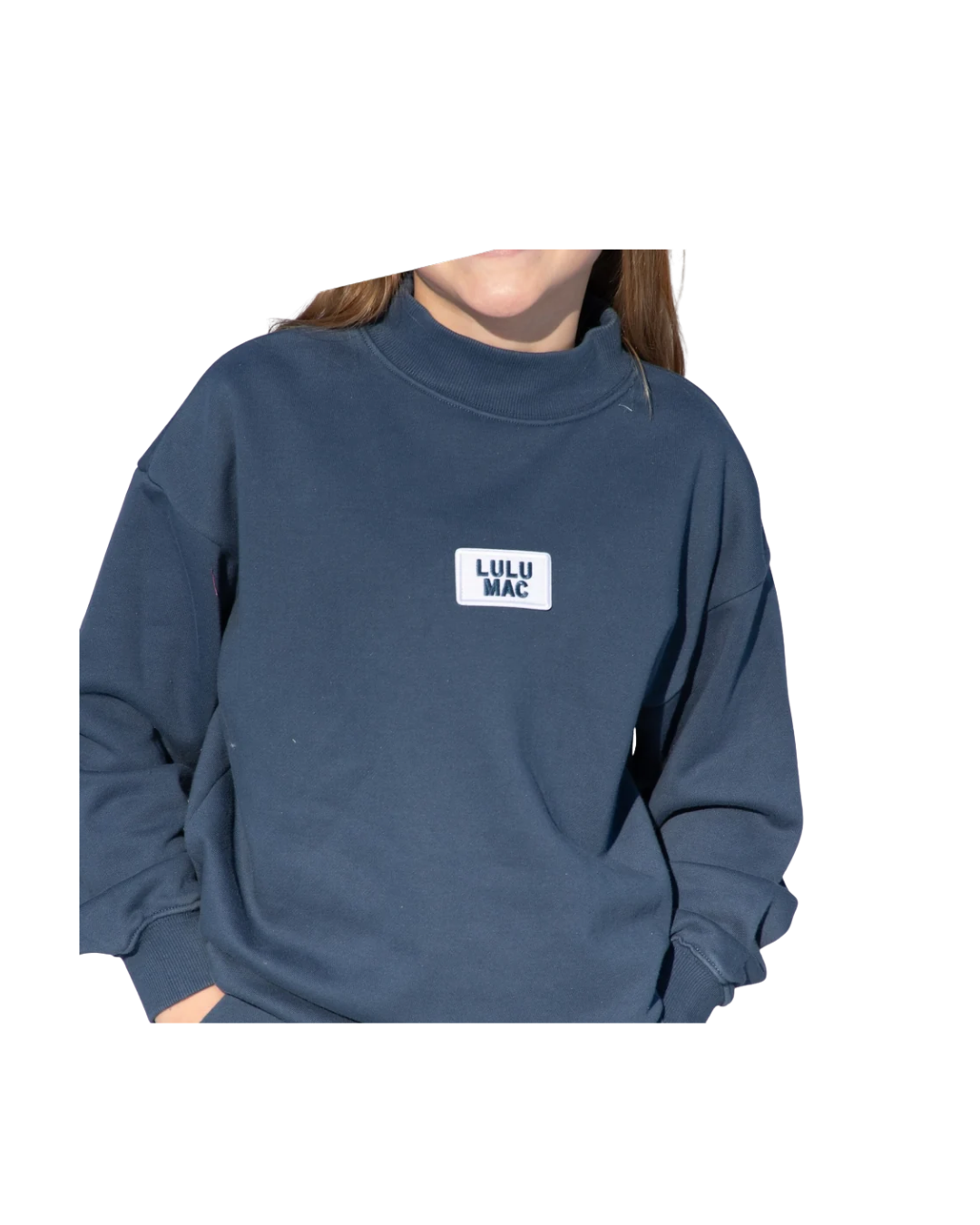 LULU MAC Terry Top-Navy