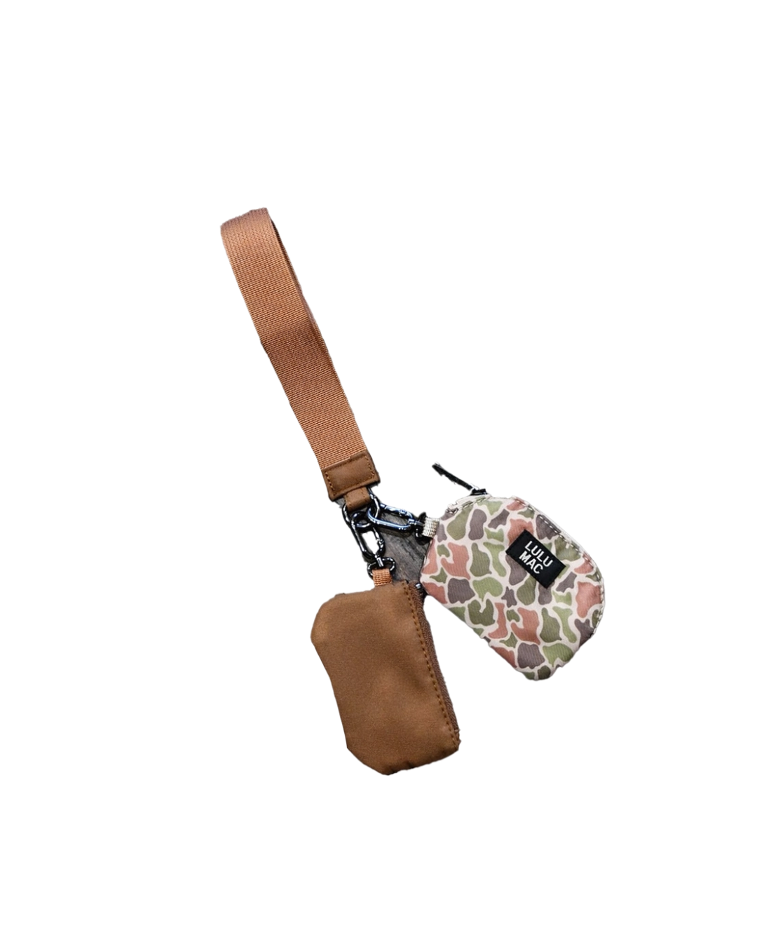LULU MAC Wristlet-Camo/Brown