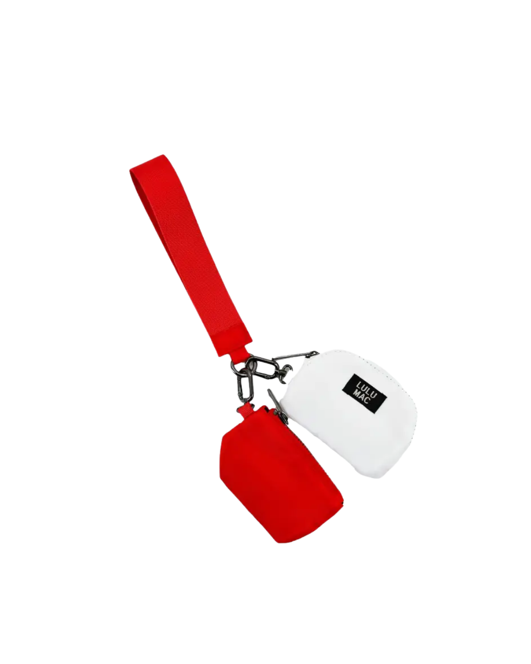 LULU MAC Wristlet-Red/White