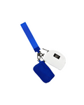 LULU MAC Wristlet-Royal/White