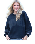 LULU MAC Sweatshirt-Black/White