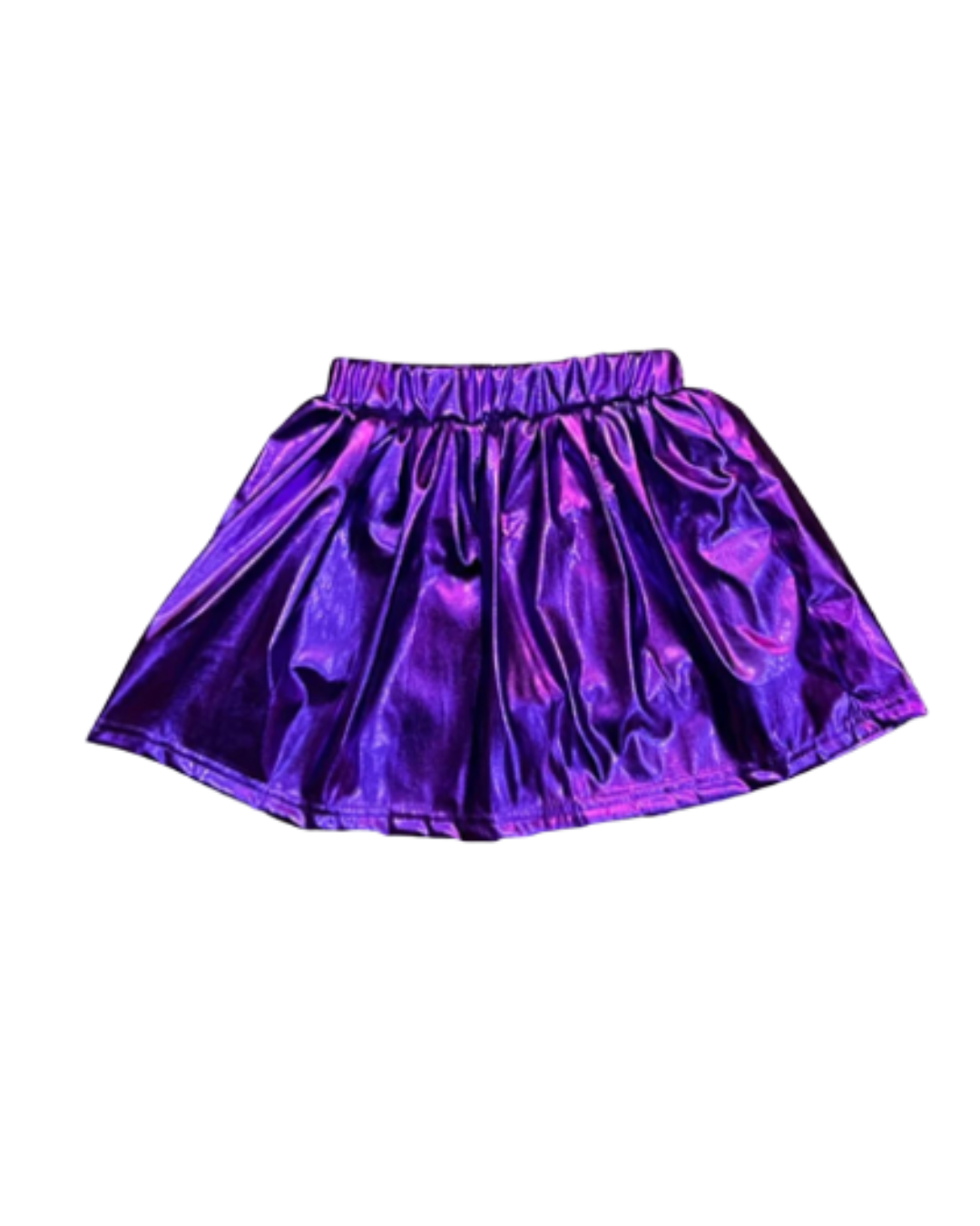 BC Purple Metallic Skort