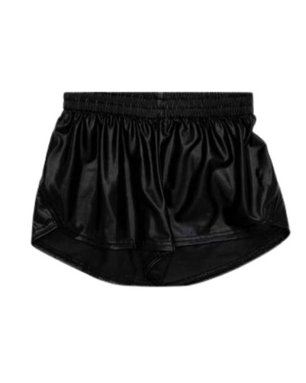 AZ Black Metallic Shorts