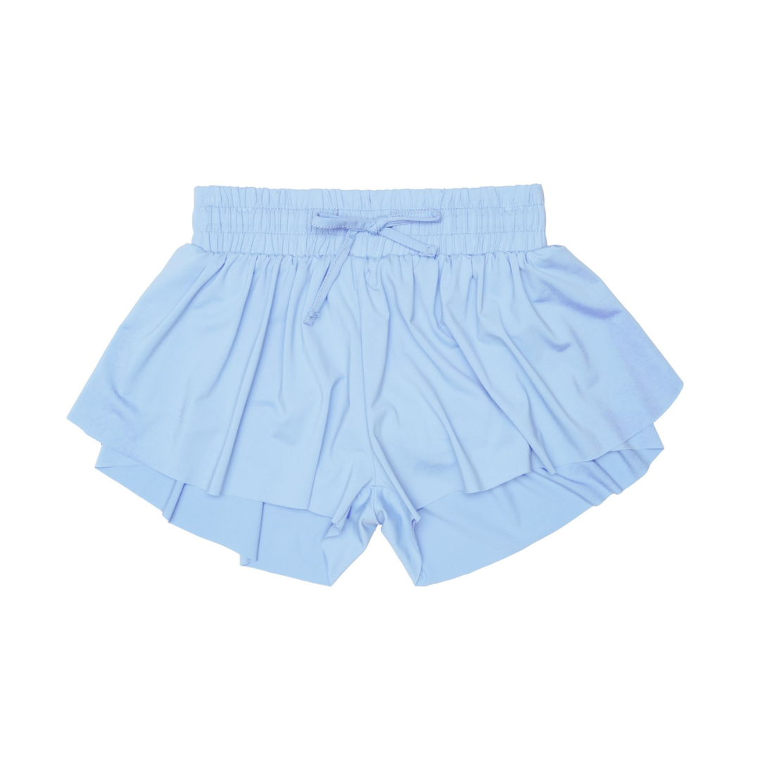 Suz Fly Away Shorts-Chambray