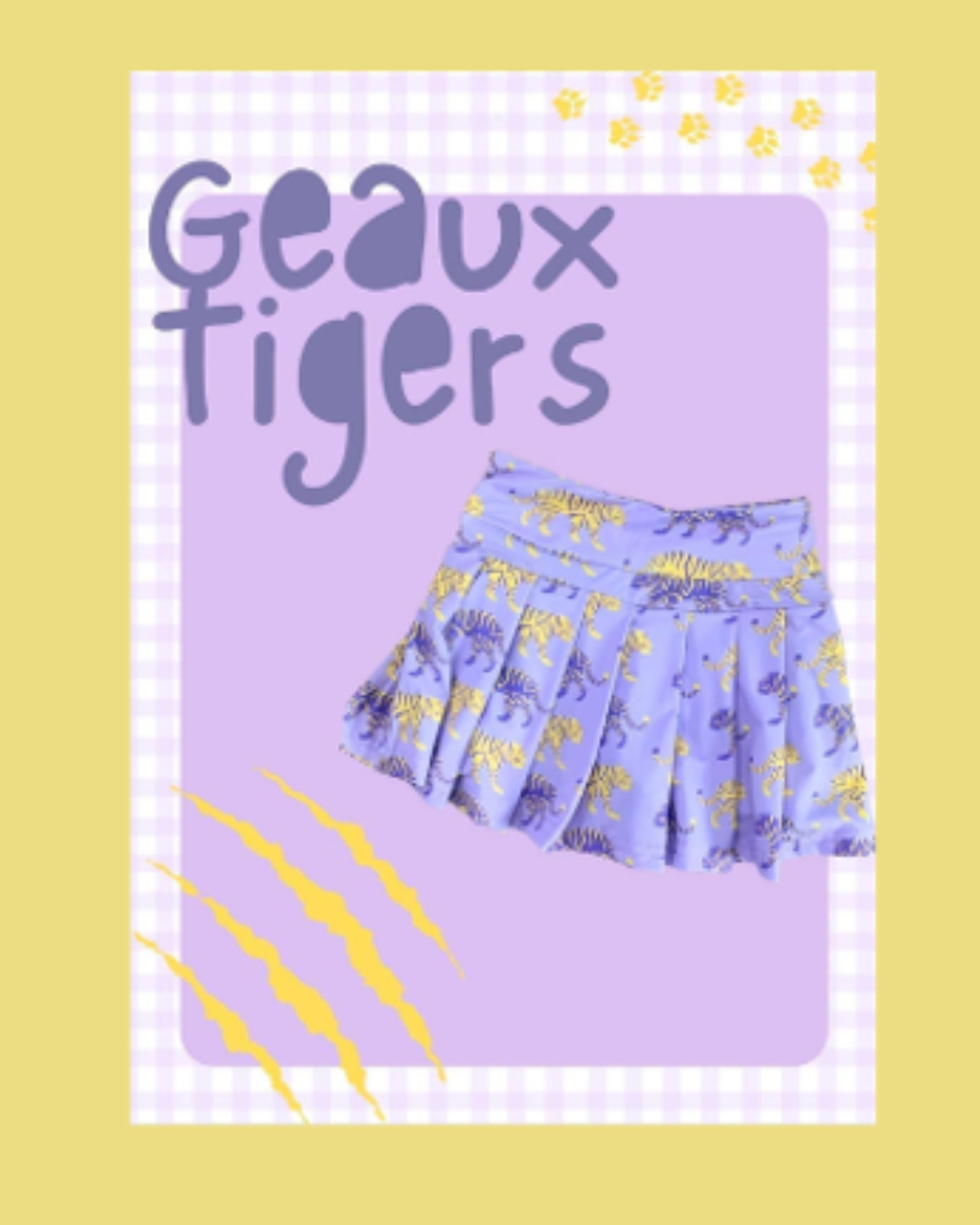 MCC Geaux Skirt