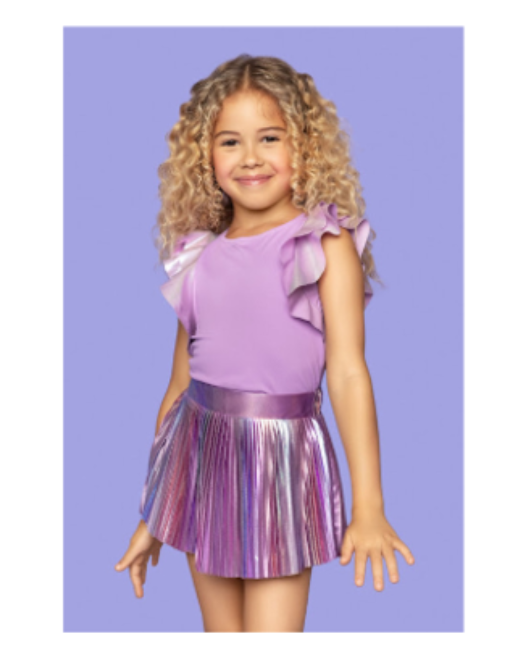 MNY Iridescent Skort