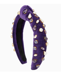 Velour/Stone Headband