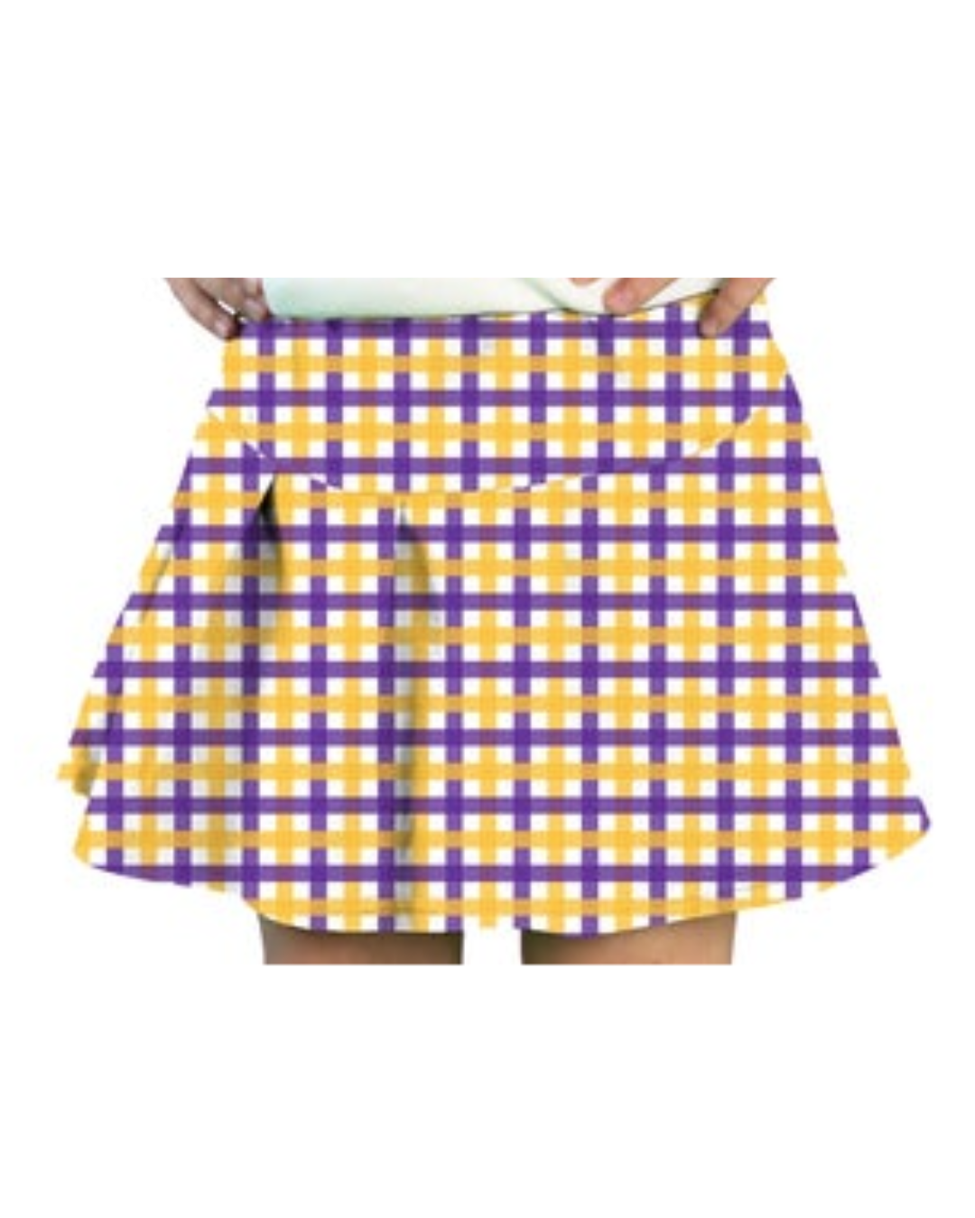 AZ Plaid Skort