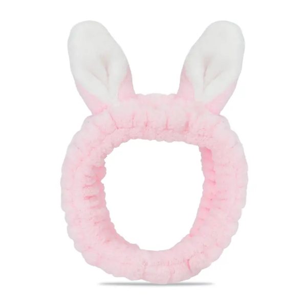 Pink Bunny Headband
